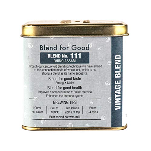 Goodwyn Rhino Assam, Pure Orthodox (Whole Leaf) Black Tea , 100g