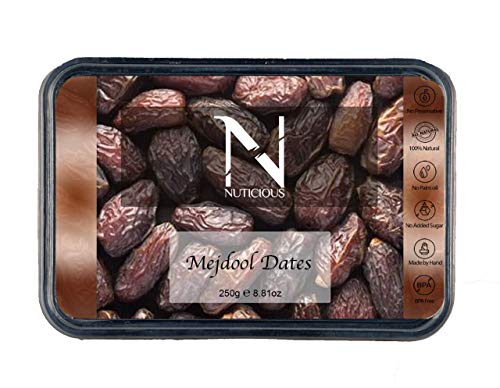 Nuticious Medjool Dates/Khajur - 250 G