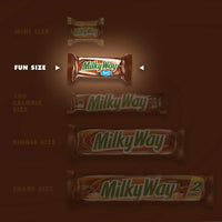 MilkyWay Chocolate Candy Bar Fun Size, 10.65 Oz (ZZDF634050 SINGLE)