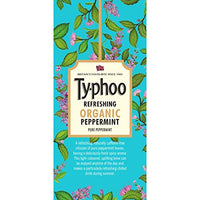 Typhoo Refreshing Organic Peppermint Tea with Pure Peppermint Tea Bags, 20N x 1.2g = 24g