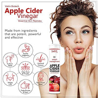 Vokin Biotech World's  First Apple Cider Vinegar -20 Effervescent Tablets Vitamin C for Detox & Weight Management with Green Apple Flavor (Pack of 1)