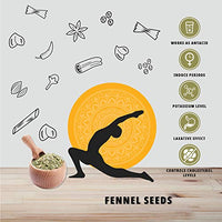 Organature Fresh & Natural Fennel Seeds | Saunf | Variyali | Whole Indian Spices - Pack of (400 Grams)