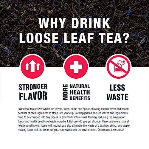 Tiesta Tea - Cocoa Mocha, Loose Leaf Tiramisu Coffee Black Tea, High Caffeine, Hot & Iced Tea, 16 oz Bulk Bag - 200 Cups, Natural Flavored, Black Tea Loose Leaf Blend