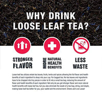 Tiesta Tea - Cocoa Mocha, Loose Leaf Tiramisu Coffee Black Tea, High Caffeine, Hot & Iced Tea, 16 oz Bulk Bag - 200 Cups, Natural Flavored, Black Tea Loose Leaf Blend