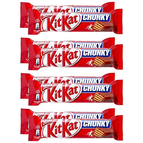 Kitkat Chunky Milk Chocolate - 8 Pack, 8 x 40 g