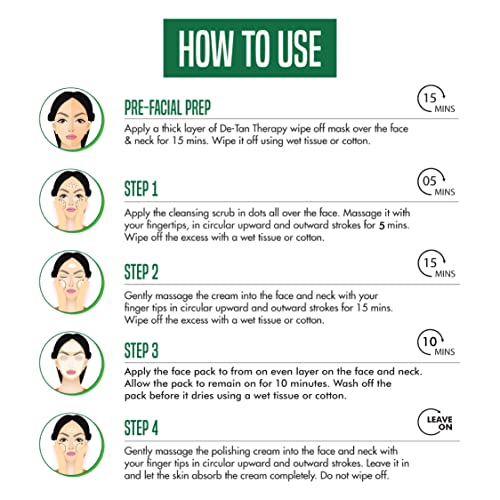 Nature's  Essence Brightening Diamond Facial Kit 3 Use, White, 75 gm, Diamond, 5 count