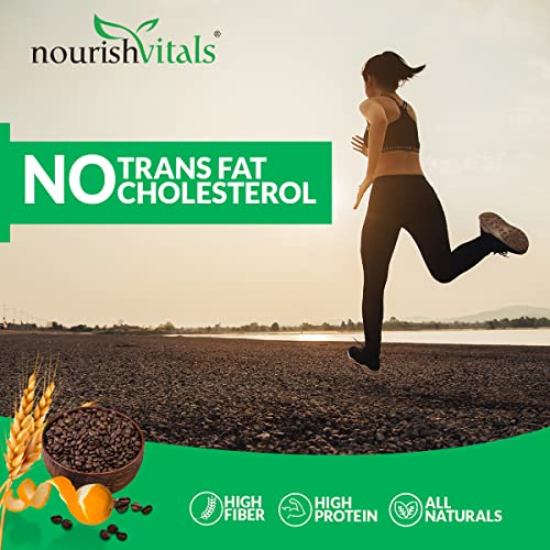 NourishVitals Mocha and Orange Peel Granola Snack Bar, 250g (5 Bars)