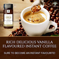 Vanalaya French Vanilla Instant Coffee, Black Coffee Powder With Rich Aroma & Taste For Weight Loss, Stress Relief (Pack Of 2X50gm)