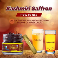 Vedapure Finest A++ Grade Original Kashmiri Saffron/Kesar For Pregnant Women, Skin 1 Gram- (Pack of 1)