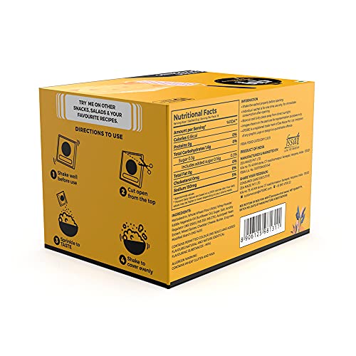 4700BC Gourmet Seasoning, Cheese, Pouch, 75g (Pack of 15), Yellow