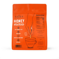 Nature Nate's  Raw & Unfiltered Honey Minis Packets,Bag  100% Pure Honey, Single Serve 14 g per packet, 0.33 Fl Oz (Pack of 20)