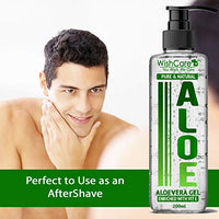 WishCare® Pure & Natural Aloe Vera Gel - 200 Ml - Enriched With Vitamin E - Multipurpose Gel for Skin and Hair