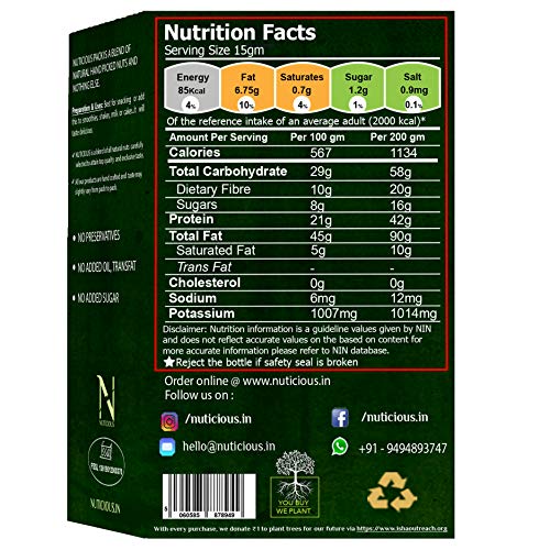 NUTICIOUS Pistachio(Pista) kernals……250 G