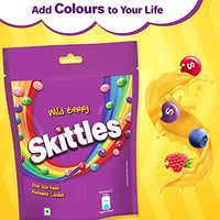 Skittles Wildberry Bite-Size Fruit Flavoured Candy, 196 g Pack