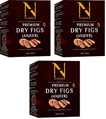 NUTICIOUS Dry Figs Anjeer(Dry FIgs ) 125 G Dryfruits & Berries,Diwali Gifts ,Diwali Offer ,Nuts