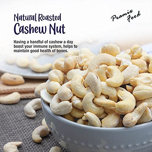 Pramix Oven Roasted And Salted Cashew Nuts. W320 Grade| Premium Crunchy Kaju, 900g