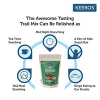 Keeros Multi Seeds Mix, Sugar Free Healthy Snacks for weight loss | Diabetic Snacks | Slightly Sweet & Crunchy Low GI 5 in 1 Trail Mix with Roasted Flax Seeds, Watermelon, Pumpkin Seeds & more |250g