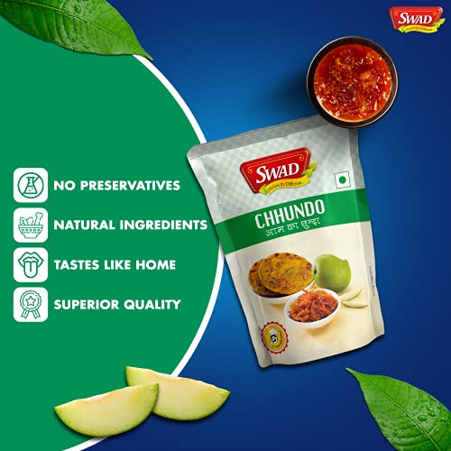SWAD Delicious and Tangy Mango Chhundo Pickle/Aam Chhunda (Pack of 1, 200 GM)