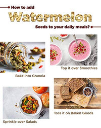 True Elements Watermelon Seeds 125g - Iron Rich, Healthy Roasted Seeds, Seeds for Eating
