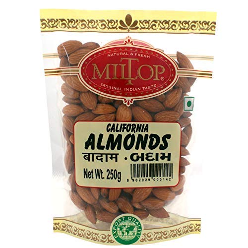 Miltop California Almonds, 250g
