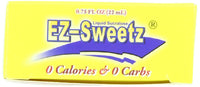 EZ-Sweetz Liquid Sweetener, 0.75-Ounce Bottles (Pack of 6)
