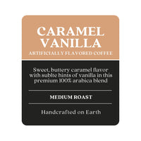 Copper Moon Single Serve Coffee Pods for Keurig K-Cup Brewers, Medium Roast, Caramel Vanilla Blend, 12 Count