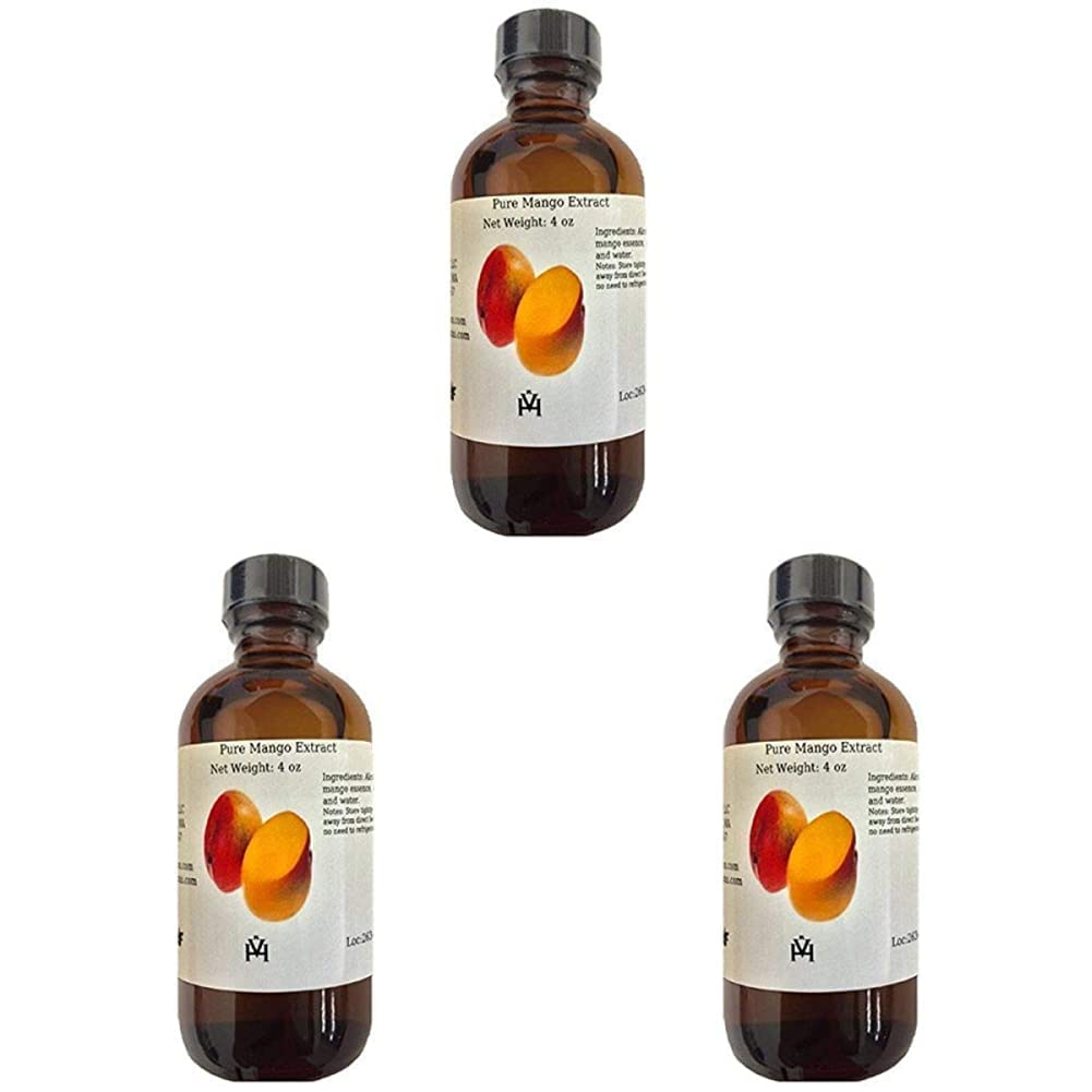 OliveNation Pure Mango Extract 4 oz. (Pack of 3)