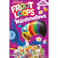 Kellogg's  Froot Loops Breakfast Cereal with Fruity Shaped Marshmallows, 297 g
