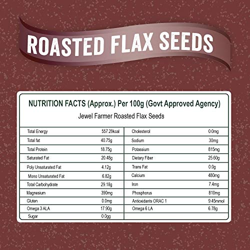 JEWEL FARMER Roasted Flax Seeds