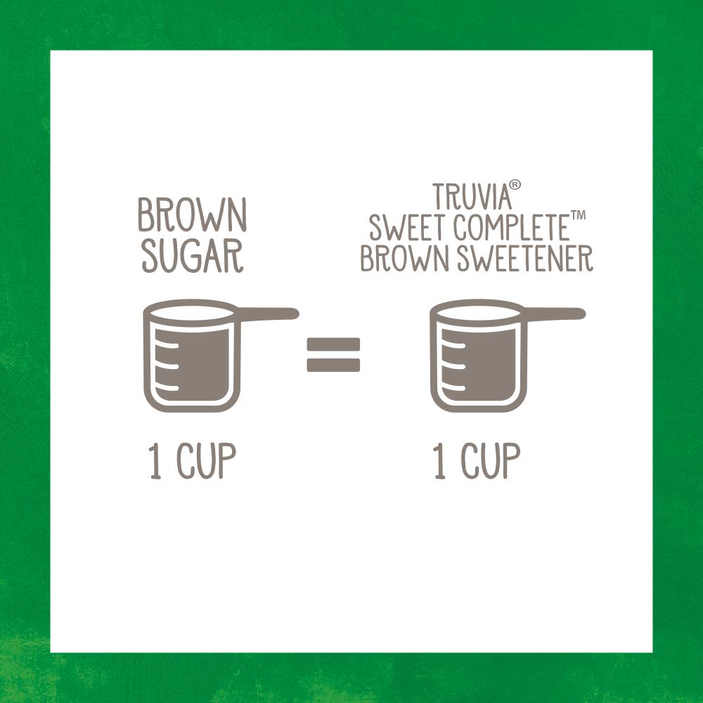 Truvia Sweet Complete Brown Calorie-Free Sweetener with the Stevia Leaf, 14 oz Bag (Pack of 1)