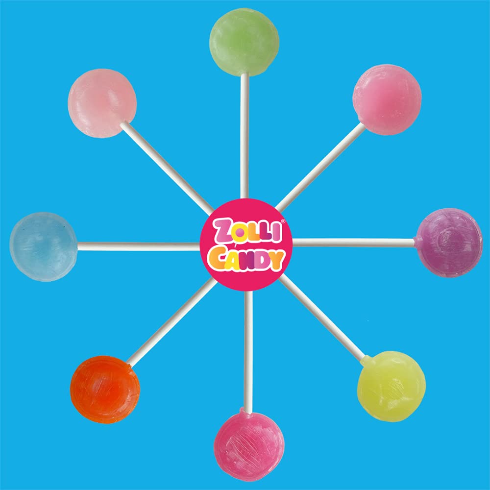Zollipops Clean Teeth Lollipops - Assorted Flavors 8oz - Anti-Cavity, Sugar Free Candy with Xylitol for a Healthy Smile - Great for Kids, Diabetics, Vegan, and Keto Diet