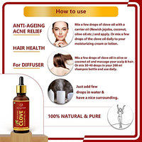 Newish® Pure & Natural Clove Oil for Teeth Pain, Skin & Hair 30ml