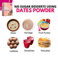 Early Foods Dry Dates Powder - Natural Sweetener, 200 g