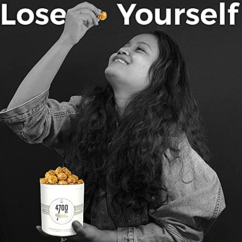 4700BC Gourmet Popcorn, Butter Toffee Caramel, Tin, 125g