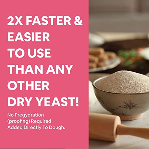 5:15PM Instant Dry Active Yeast Powder for Baking Bread and Pizza, 100 g
