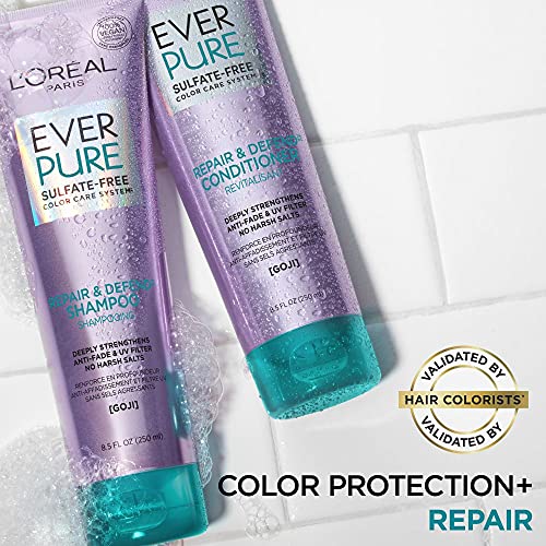L'Oreal Paris Everpure Sulfate Free Repair & Defend Shampoo, 250Ml