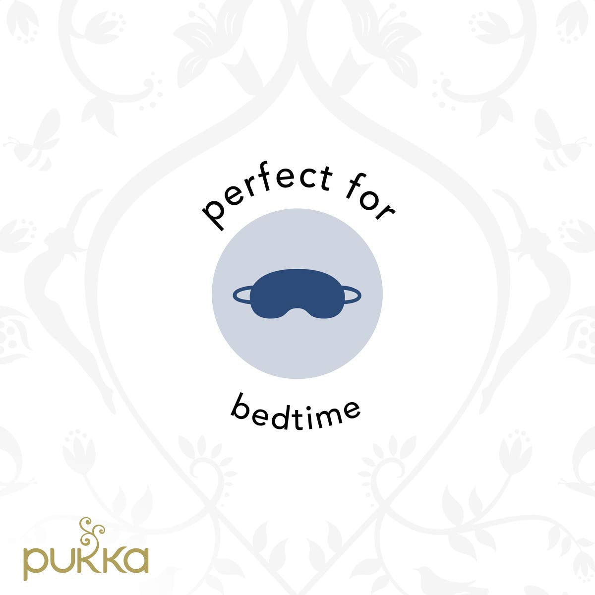 Pukka Organic Tea Bags, Night Time Herbal Tea with Chamomile, Lavendar & Valerian, Perfect for Easing into a Soothing Sleep, 20 Count (Pack of 3) 60 Tea Bags