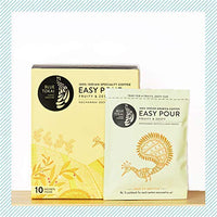 Blue Tokai Easy Pour Coffee Brew Bags | Nachammai Estate | Fruity & Zesty | Light Roast | Pack of 10 | 100% Arabica Specialty Coffee | Just pour hot water