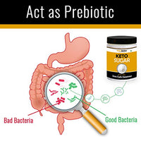 NutroActive Keto Sugar Zero Carb Sweetener 100% Sugar Free 250g