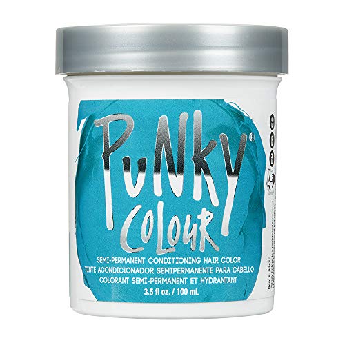 Jerome Russell Punky Semi Permanent Hair Color Conditioning, 100ml - Turquoise (Pack of 1)