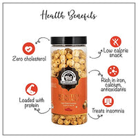 Wonderland Foods - Roasted & Flavoured Peri Peri Makhana (Foxnut) 100g Jar