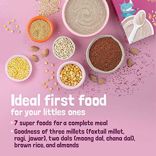 Slurrp Farm Sathu Maavu, 100% Natural Health Mix | Healthy Wholesome Food, 200g