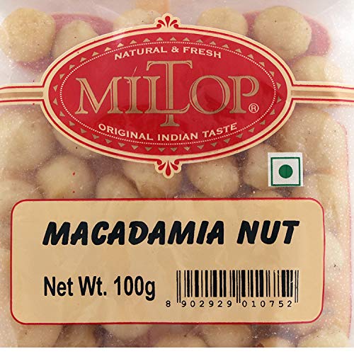 Miltop Macadamia Nuts, 100g
