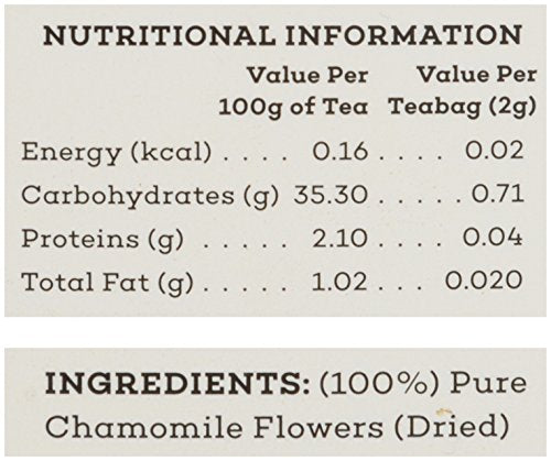 The Hillcart Tales Celestial Chamomile Rich Infusion Herbal Tea, (14 Teabags)