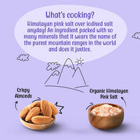 Paper Boat Premium Smoked and Roasted Almonds with Himalayan Pink Salt, Healthy Snack (200 g)