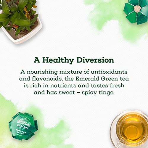 The Hillcart Tales Emerald Green Tea, (14 Teabags)