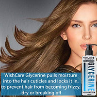 WishCare® Pure & Unscented Glycerine - Pharmaceutical Grade, 100% Vegan, Hypoallergenic - Beauty & SkinCare - 250 Grams