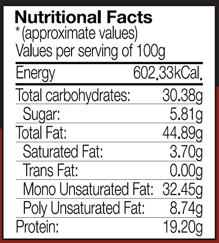 GetKrrackin! Sweet Chilli BBQ Roasted Cashews - 200g PET Jar | Zero Oil, Not Fried | Healthy Nuts | Premium Cashews | Nutrition On The Go| Perfect for workouts | Rich in protein