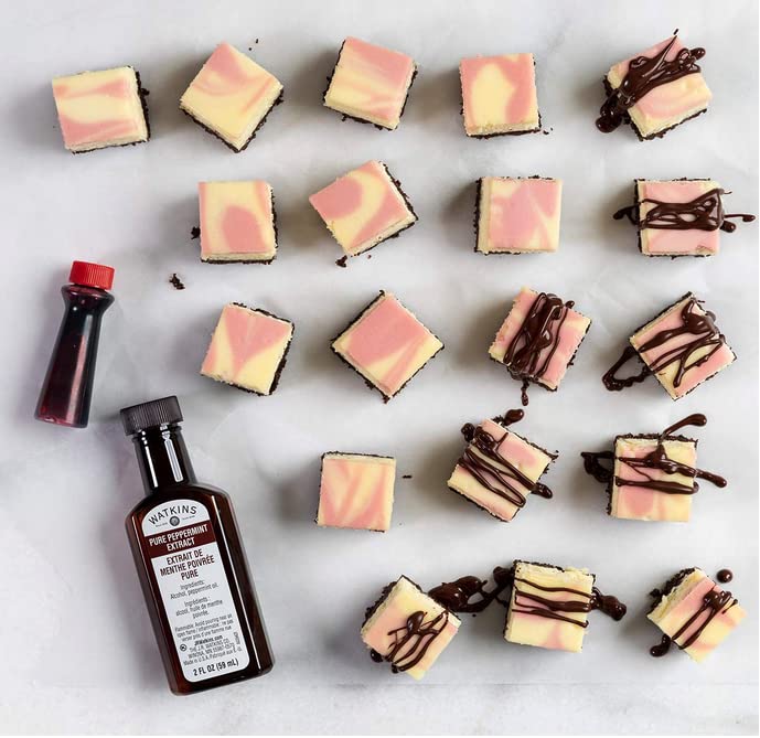 Watkins Pure Peppermint Extract, 2 oz. Bottles, Pack of 6 (Packaging May Vary)