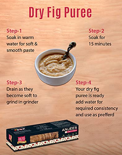 NUTS ABOUT YOU Dry Figs Pouch, 250 g